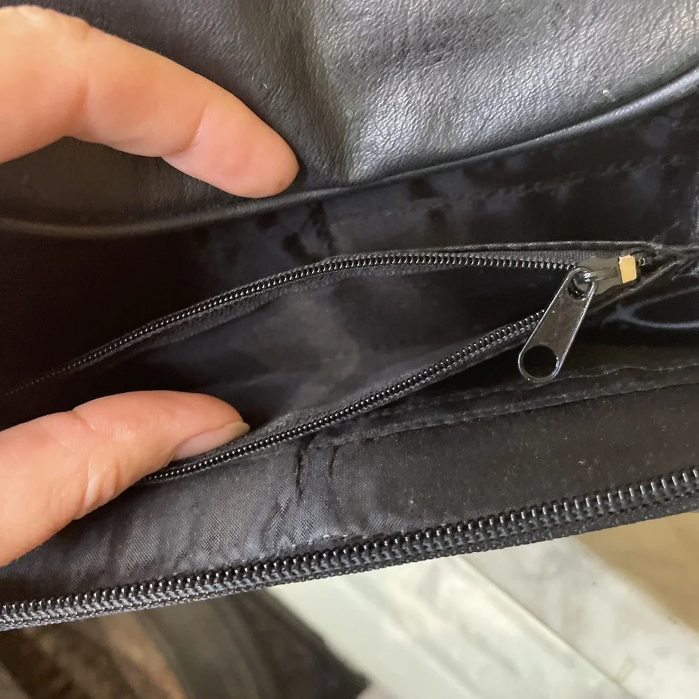 NEW Trailmaker Equipment Faux Leather Black Fanny‎ Pack Waist Bag Hip Bag
